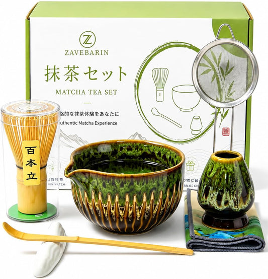 7-Piece Matcha Starter Set – Matcha Green
