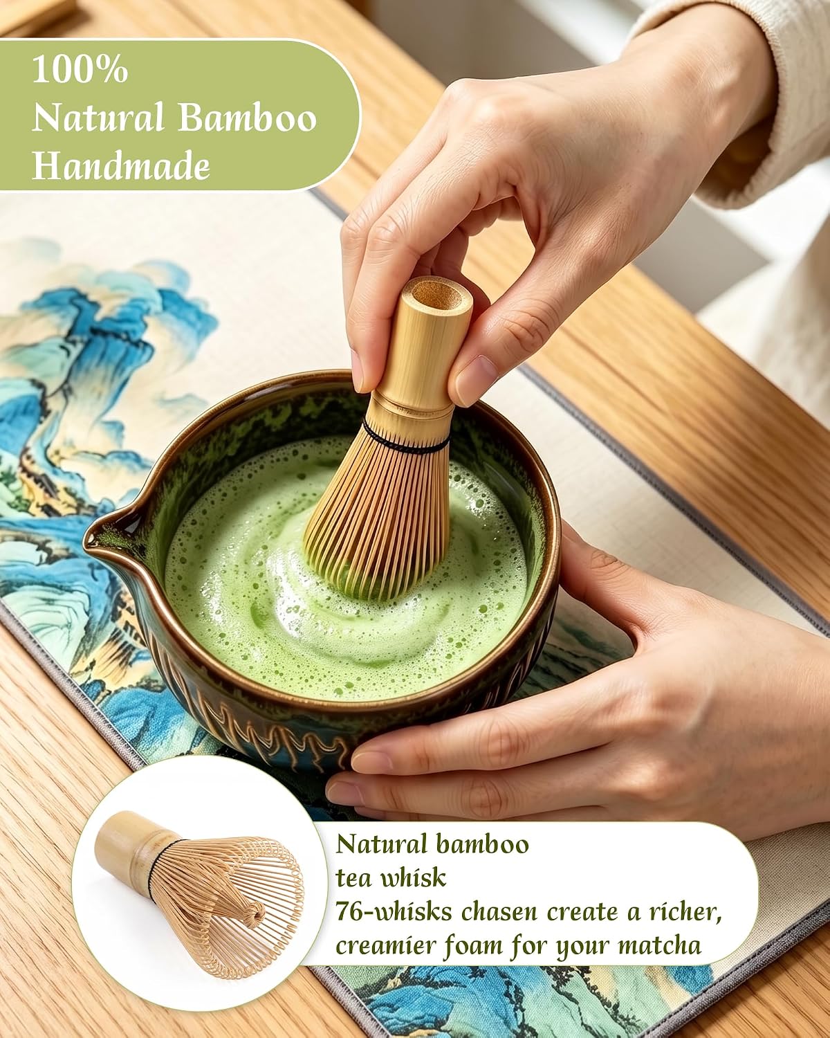 7-Piece Matcha Starter Set – Matcha Green