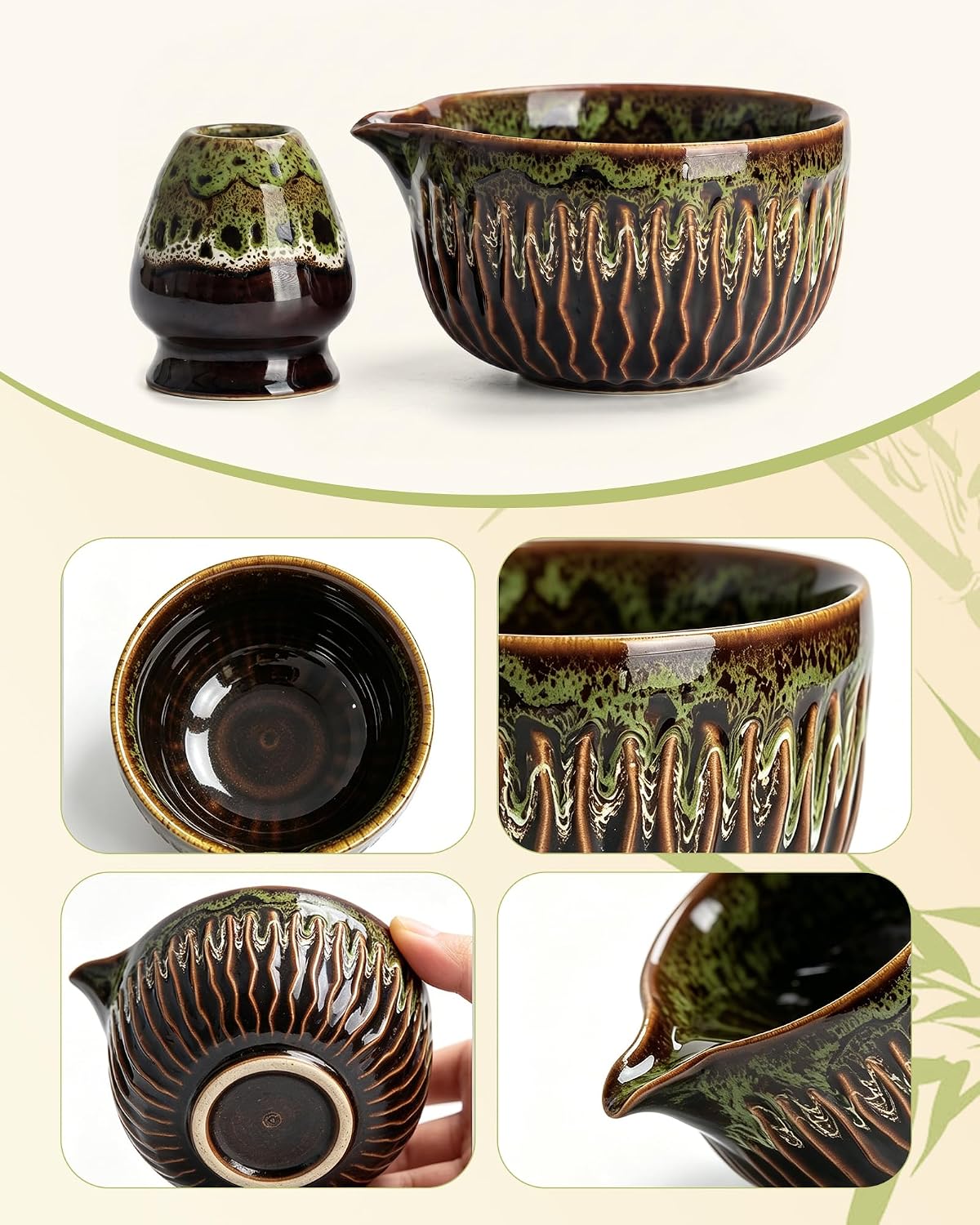 7-Piece Matcha Starter Set – Matcha Green